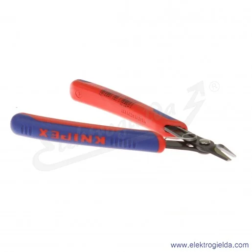 Szczypce 78 61 125 tnące boczne czernione ze sprężyną rozwierającą dla elektroników Szczypce 78 61 125 tnące boczne czernione ze sprężyną rozwierającą dla elektroników