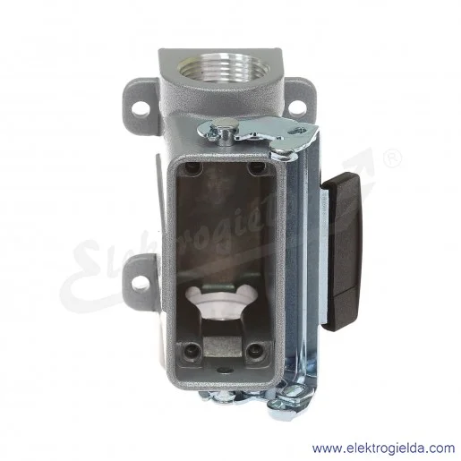 H-A 10 SGRL-LB 16 Obudowa gniazda cokołowa aluminiowa wkłady 10 pinów 16A 400V H-A 10 SGRL-LB 16 Obudowa gniazda cokołowa aluminiowa wkłady 10 pinów 16A 400V