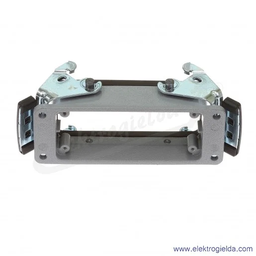 H-B 16 AG Obudowa gniazda pulpitowa 2 klamry H-B 16 AG Obudowa gniazda pulpitowa 2 klamry