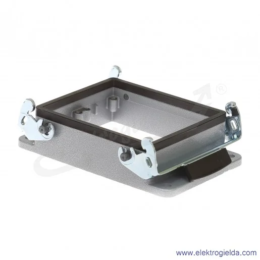 H-B 32 AG Obudowa gniazda pulpitowa 2 klamry H-B 32 AG Obudowa gniazda pulpitowa 2 klamry