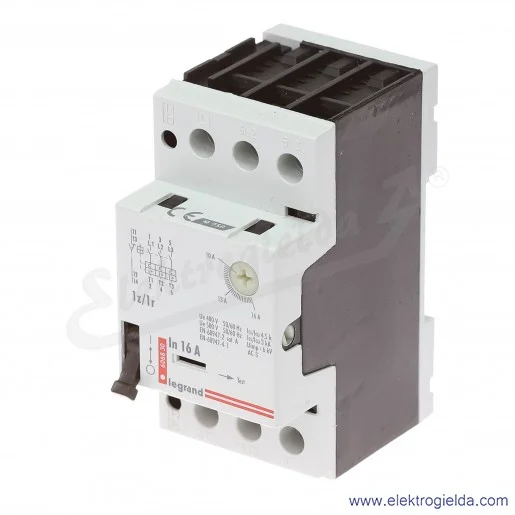 Wyłącznik silnikowy modułowy 606830, M 250 10-16 1z+1r, prąd zadziałania wyzwalaczy 224A Wyłącznik silnikowy modułowy 606830, M 250 10-16 1z+1r, prąd zadziałania wyzwalaczy 224A