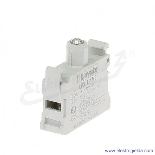 Moduł LED LPX LPM6 niebieski 185-265VAC światło ciągłe, pod przycisk Moduł LED LPX LPM6 niebieski 185-265VAC światło ciągłe, pod przycisk