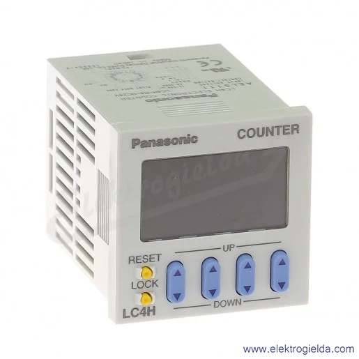 Licznik impulsów LC4HR424SJ, 12-24VDC, 11 pin, 5A, IP66 Licznik impulsów LC4HR424SJ, 12-24VDC, 11 pin, 5A, IP66