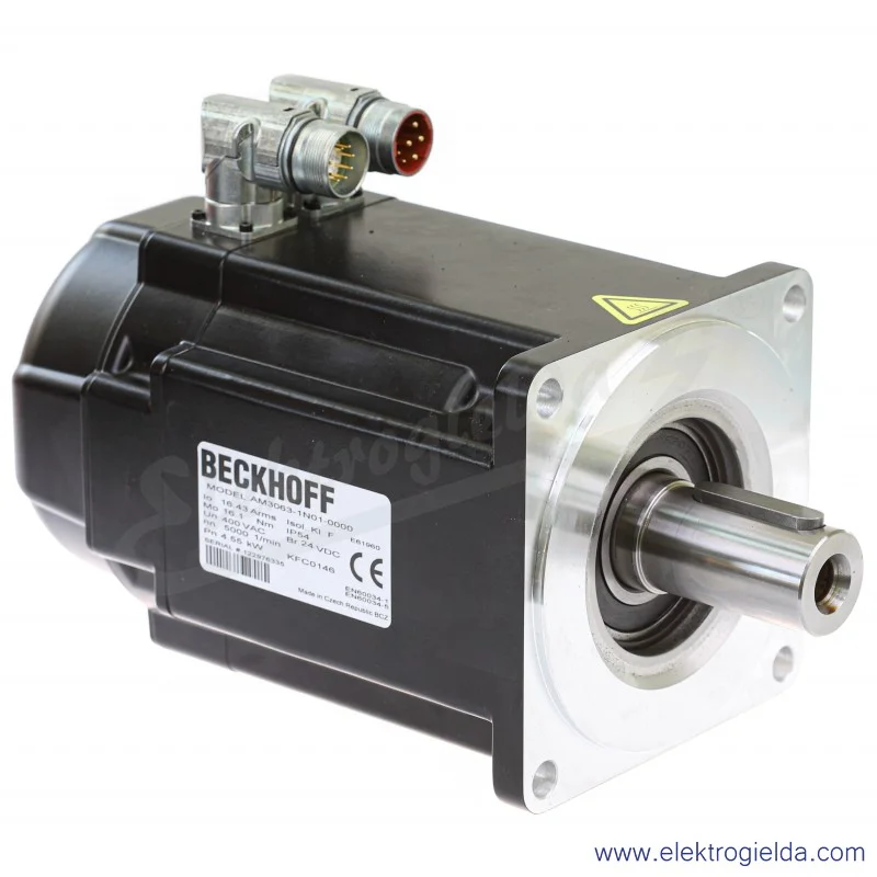 Silnik AM3063-1N01, AM3063-1N01, 17Nm, z hamulcem Silnik AM3063-1N01, AM3063-1N01, 17Nm, z hamulcem