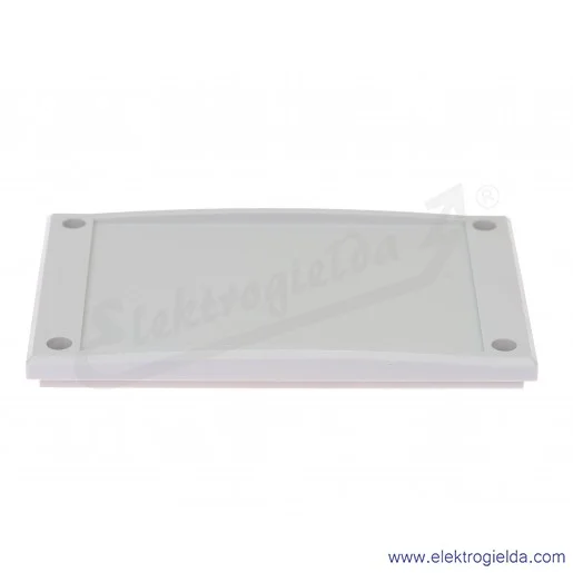 Płyta czołowa z ramką FC PC 17/16 do obudów Cardmaster 17/16 poliwęglan Płyta czołowa z ramką FC PC 17/16 do obudów Cardmaster 17/16 poliwęglan