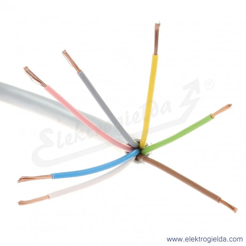 Przewód do transmisji danych 0034907 7x1.5mm2 LIYCY UNITRONIC ekranowany Przewód do transmisji danych 0034907 7x1.5mm2 LIYCY UNITRONIC ekranowany