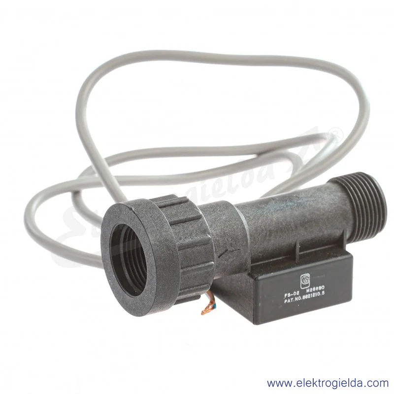 Czujnik przepływu cieczy FS-02, G3/4 Czujnik przepływu cieczy FS-02, G3/4