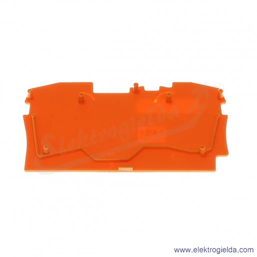 Ścianka końcowa 2004-1292 pomarańczowa do złączek 2004-120x Ścianka końcowa 2004-1292 pomarańczowa do złączek 2004-120x