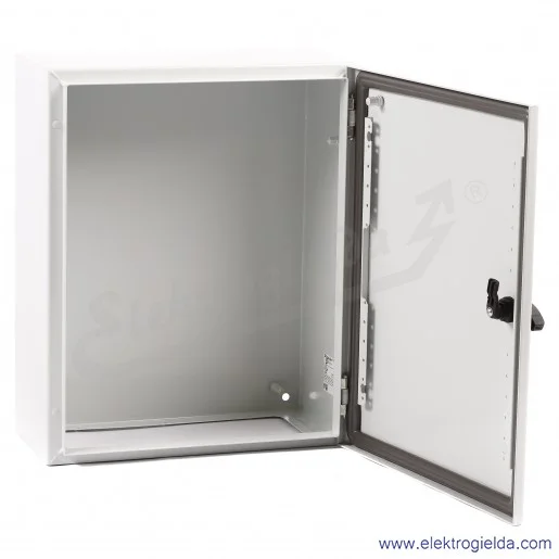 Obudowa metalowa NSYS3D5420 500x400x200 Drzwi pełne bez płyty montażowej Obudowa metalowa NSYS3D5420 500x400x200 Drzwi pełne bez płyty montażowej