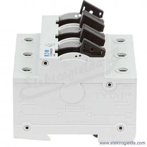 Podstawa rozłącznika 248234, Z-SLS/NEOZ/3, 3P, max 63A, bez wtyków bezpiecznikowych Podstawa rozłącznika 248234, Z-SLS/NEOZ/3, 3P, max 63A, bez wtyków bezpiecznikowych