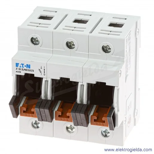 Podstawa rozłącznika 248234, Z-SLS/NEOZ/3, 3P, max 63A, bez wtyków bezpiecznikowych Podstawa rozłącznika 248234, Z-SLS/NEOZ/3, 3P, max 63A, bez wtyków bezpiecznikowych