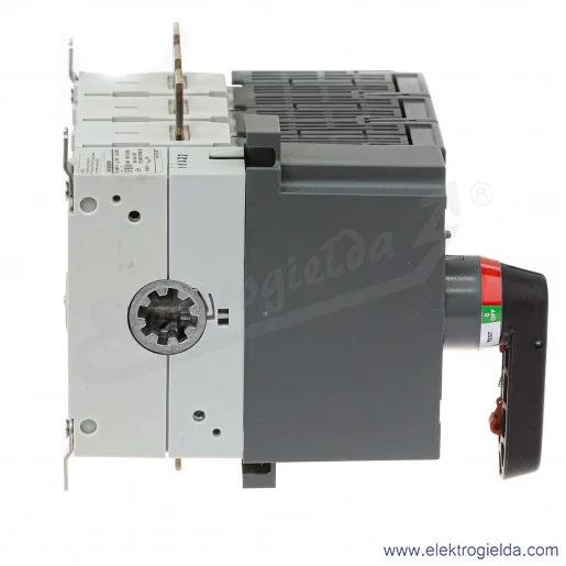 Rozłącznik bezpiecznikowy 1SCA116742R1001, OS160GD03K, 160A, 3P, z napędem bezpośrednim, do NH000 i NH00 Rozłącznik bezpiecznikowy 1SCA116742R1001, OS160GD03K, 160A, 3P, z napędem bezpośrednim, do NH000 i NH00