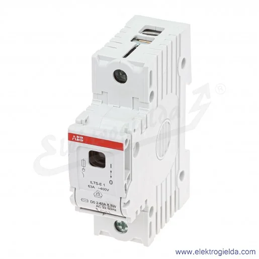 Rozłącznik bezpiecznikowy 2CDE101001R1901, ILTS-E1, 1P, 400VAC, 65VDC, 63A, Neozed, montaż DIN Rozłącznik bezpiecznikowy 2CDE101001R1901, ILTS-E1, 1P, 400VAC, 65VDC, 63A, Neozed, montaż DIN