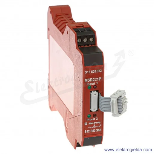 Moduł wejść bezpieczeństwa 440R-H23179 MSR220P, 24VDC, 2 wejścia Moduł wejść bezpieczeństwa 440R-H23179 MSR220P, 24VDC, 2 wejścia