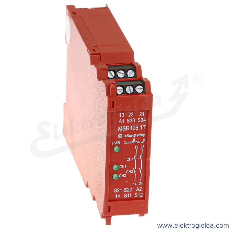 Przekaźnik bezpieczeństwa MSR126.1T 230VAC 440R-N23112 Przekaźnik bezpieczeństwa MSR126.1T 230VAC 440R-N23112