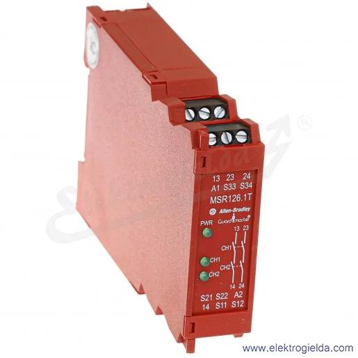 Przekaźnik bezpieczeństwa MSR126.1T 230VAC 440R-N23112 Przekaźnik bezpieczeństwa MSR126.1T 230VAC 440R-N23112