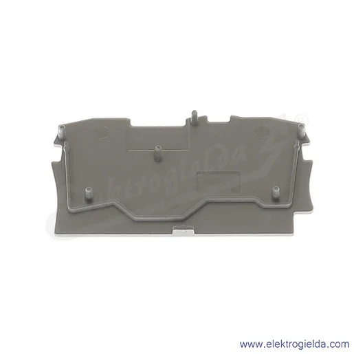 Ścianka końcowa 2002-1291 szara do złączek 2002-120x i 2001-120x Ścianka końcowa 2002-1291 szara do złączek 2002-120x i 2001-120x