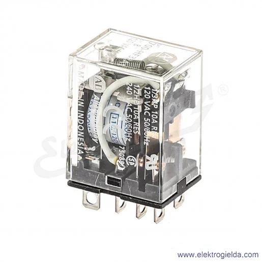 Przekaźnik miniaturowy 700-HF32A1, 2P, 120VAC, 10A, DPDT, monostabilny Przekaźnik miniaturowy 700-HF32A1, 2P, 120VAC, 10A, DPDT, monostabilny