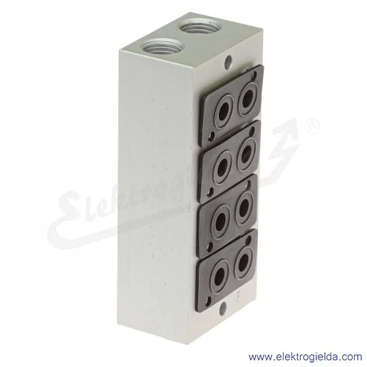 Płyta zaworowa G1/8, 4*3/2, do serii V50, V50A304 Płyta zaworowa G1/8, 4*3/2, do serii V50, V50A304