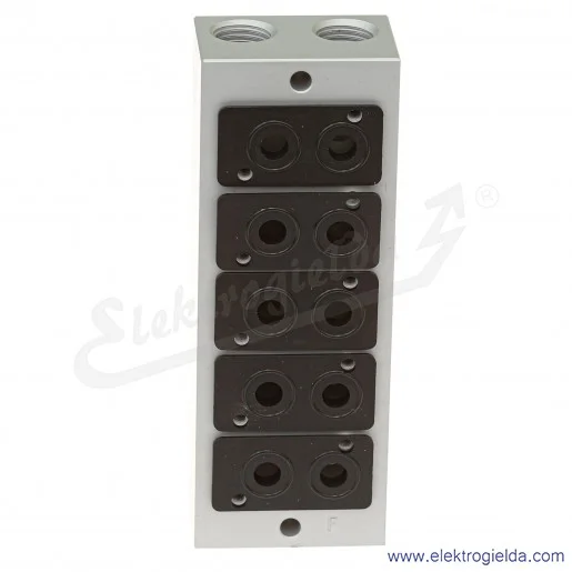 Płyta zaworowa G1/8, 5*3/2, do serii V50, V50A305 Płyta zaworowa G1/8, 5*3/2, do serii V50, V50A305