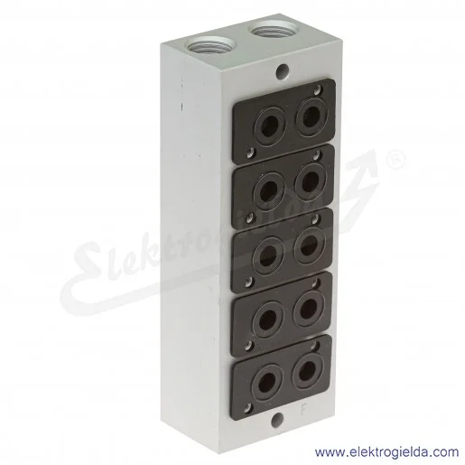 Płyta zaworowa G1/8, 5*3/2, do serii V50, V50A305 Płyta zaworowa G1/8, 5*3/2, do serii V50, V50A305