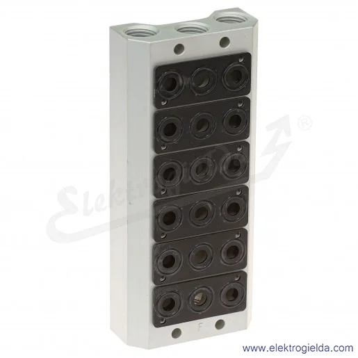 Płyta zaworowa G1/8, 6*5/2, do serii V50, V50A506
Płyta zaworowa G1/8, 6*5/2, do serii V50, V50A506