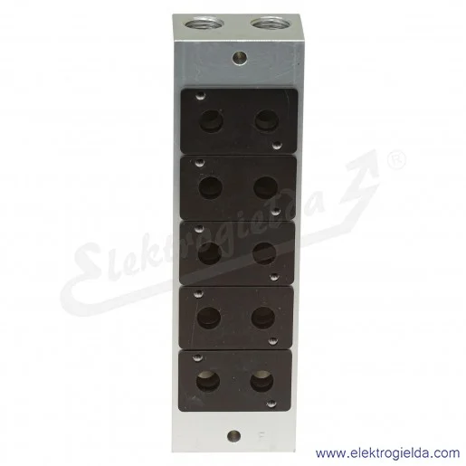 Płyta zaworowa G1/4, 5*3/2 do serii V51, V51B305
Płyta zaworowa G1/4, 5*3/2 do serii V51, V51B305