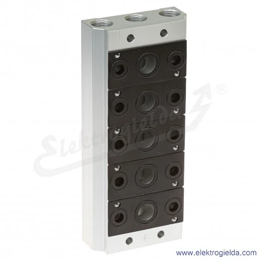 Płyta zaworowa G1/4, 5*5/2, do serii V51, V51B505
Płyta zaworowa G1/4, 5*5/2, do serii V51, V51B505