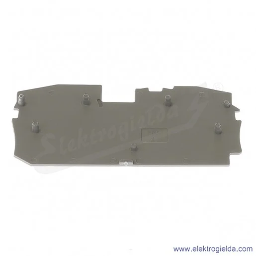 Ścianka końcowa 2016-1291 szara do złączek 2016-120x Ścianka końcowa 2016-1291 szara do złączek 2016-120x