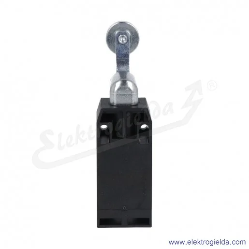 wyłącznik krańcowy KBE2S11 dźwignia uchylna z rolką metalową 19mm, styki 1NO+1NC, obudowa plastikowa wyłącznik krańcowy KBE2S11 dźwignia uchylna z rolką metalową 19mm, styki 1NO+1NC, obudowa plastikowa