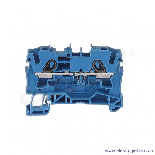 Złączka sprężynowa 2004-1204 4mm2 2-przewodowa, niebieski TopJob S Złączka sprężynowa 2004-1204 4mm2 2-przewodowa, niebieski TopJob S