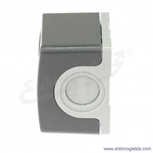 Kaseta pusta 1SFA619811R1000, CEP1-0, 1-otworowa, szara Kaseta pusta 1SFA619811R1000, CEP1-0, 1-otworowa, szara