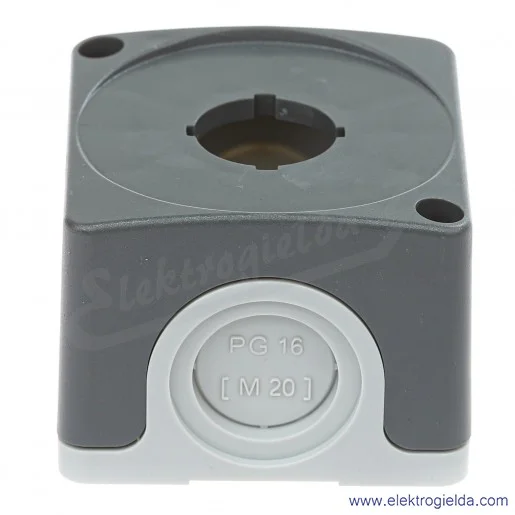 Kaseta pusta 1SFA619811R1000, CEP1-0, 1-otworowa, szara Kaseta pusta 1SFA619811R1000, CEP1-0, 1-otworowa, szara