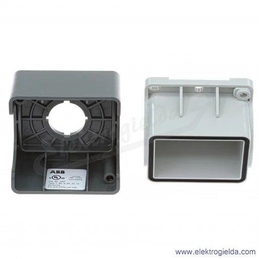 Kaseta pusta 1SFA619811R1000, CEP1-0, 1-otworowa, szara Kaseta pusta 1SFA619811R1000, CEP1-0, 1-otworowa, szara