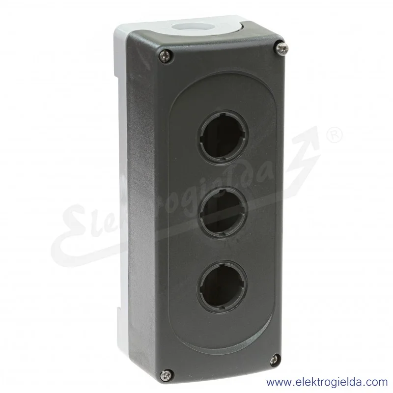 Kaseta pusta 1SFA611813R1000, MEP3-0 3, szara, 3 otworowa, IP66, 75X181mm Kaseta pusta 1SFA611813R1000, MEP3-0 3, szara, 3 otworowa, IP66, 75X181mm