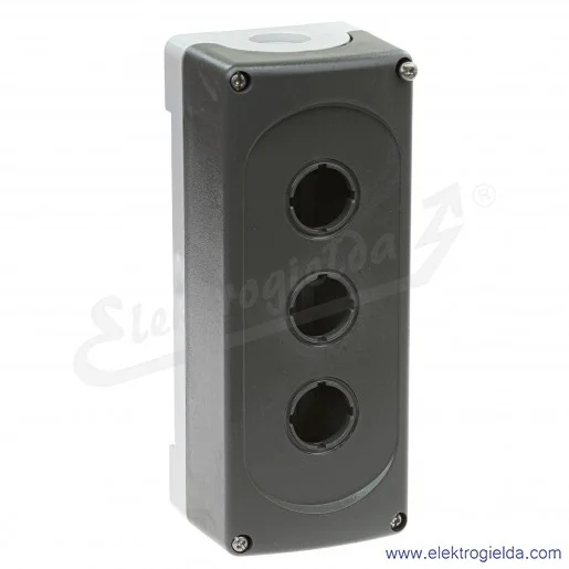 Kaseta pusta 1SFA611813R1000, MEP3-0 3, szara, 3 otworowa, IP66, 75X181mm Kaseta pusta 1SFA611813R1000, MEP3-0 3, szara, 3 otworowa, IP66, 75X181mm