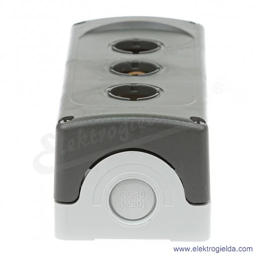 Kaseta pusta 1SFA611813R1000, MEP3-0 3, szara, 3 otworowa, IP66, 75X181mm Kaseta pusta 1SFA611813R1000, MEP3-0 3, szara, 3 otworowa, IP66, 75X181mm