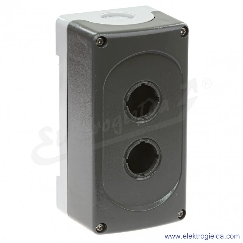 Kaseta pusta 1SFA611812R1000, MEP2-0 2, szara, 2 otworowa, IP66, 75x141mm Kaseta pusta 1SFA611812R1000, MEP2-0 2, szara, 2 otworowa, IP66, 75x141mm