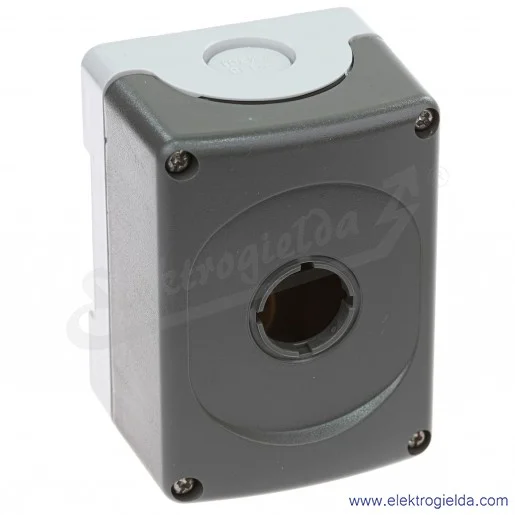 Kaseta pusta 1SFA611811R1000, MEP1-0, szara, 1 otworowa, IP66, 75x101mm Kaseta pusta 1SFA611811R1000, MEP1-0, szara, 1 otworowa, IP66, 75x101mm