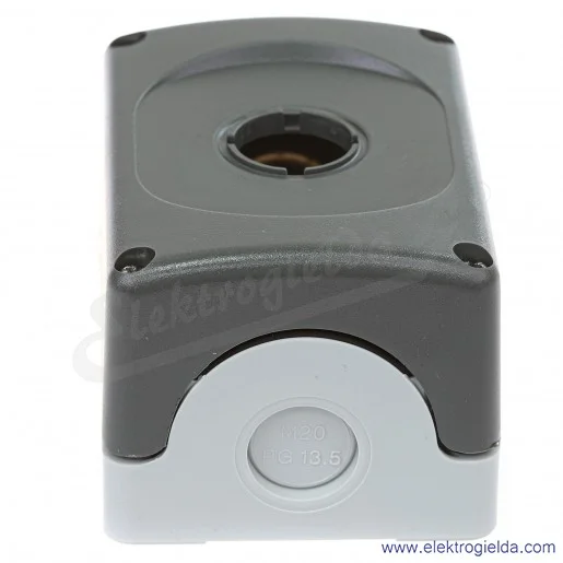 Kaseta pusta 1SFA611811R1000, MEP1-0, szara, 1 otworowa, IP66, 75x101mm Kaseta pusta 1SFA611811R1000, MEP1-0, szara, 1 otworowa, IP66, 75x101mm