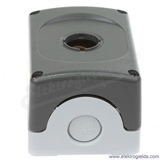 Kaseta pusta 1SFA611811R1000, MEP1-0, szara, 1 otworowa, IP66, 75x101mm Kaseta pusta 1SFA611811R1000, MEP1-0, szara, 1 otworowa, IP66, 75x101mm