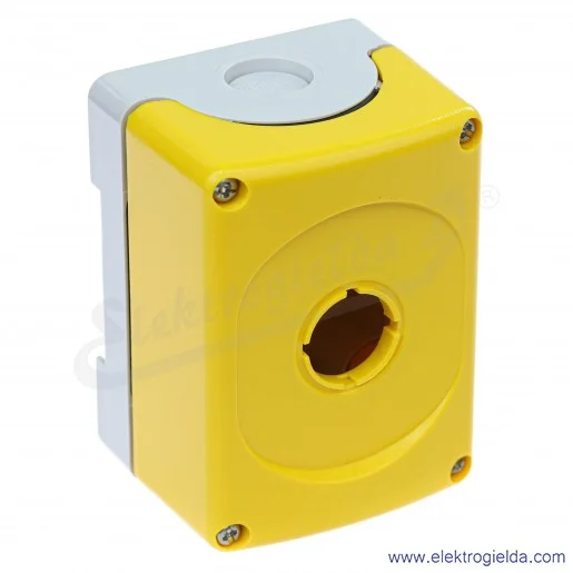 Kaseta pusta 1SFA611821R1000, MEPY1-0, żółta, 1 otworowa, 75x101mm Kaseta pusta 1SFA611821R1000, MEPY1-0, żółta, 1 otworowa, 75x101mm