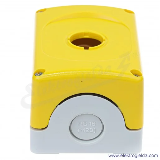 Kaseta pusta 1SFA611821R1000, MEPY1-0, żółta, 1 otworowa, 75x101mm Kaseta pusta 1SFA611821R1000, MEPY1-0, żółta, 1 otworowa, 75x101mm