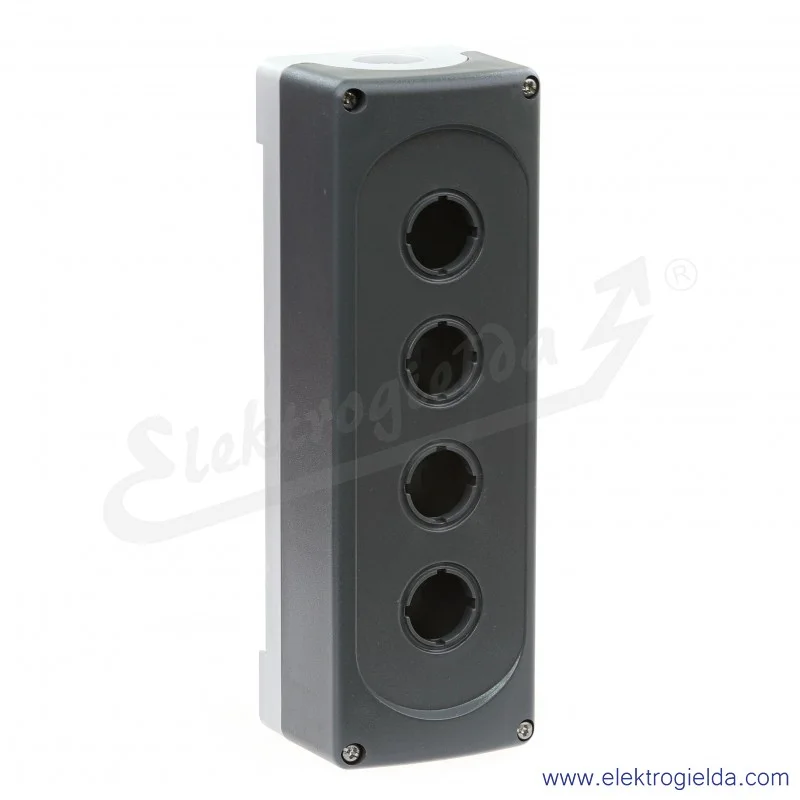 Kaseta pusta 1SFA611814R1000, MEP4-0 4, szara, 4 otworowa, IP66, 75x221mm Kaseta pusta 1SFA611814R1000, MEP4-0 4, szara, 4 otworowa, IP66, 75x221mm