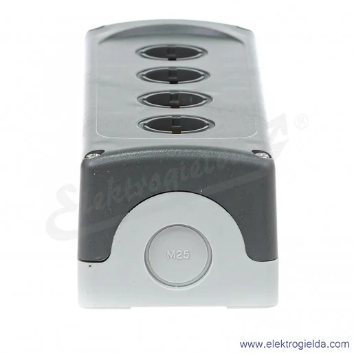 Kaseta pusta 1SFA611814R1000, MEP4-0 4, szara, 4 otworowa, IP66, 75x221mm Kaseta pusta 1SFA611814R1000, MEP4-0 4, szara, 4 otworowa, IP66, 75x221mm