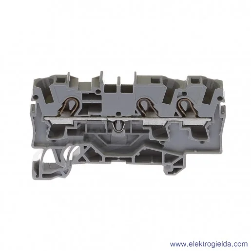 Złączka sprężynowa 2004-1301 4mm2 3-przewodowa, szara TopJob S Złączka sprężynowa 2004-1301 4mm2 3-przewodowa, szara TopJob S