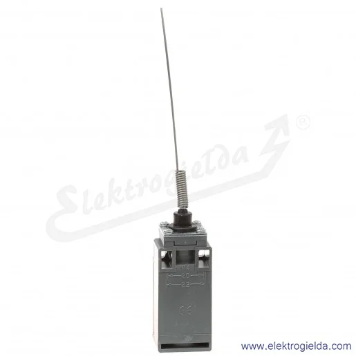 Wyłącznik krańcowy 1SBV010191R1211, LS31P91B11, 1NO1NC, 10A, pręt sprężysty 135mm Wyłącznik krańcowy 1SBV010191R1211, LS31P91B11, 1NO1NC, 10A, pręt sprężysty 135mm