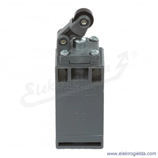 Wyłącznik krańcowy 1SBV010131R1211, LS31P31B11, 1NO1NC, 10A, z tworzywa, dźwignia z rolką 12.5mm Wyłącznik krańcowy 1SBV010131R1211, LS31P31B11, 1NO1NC, 10A, z tworzywa, dźwignia z rolką 12.5mm