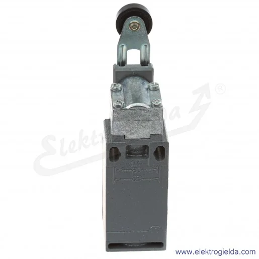 Wyłącznik krańcowy 1SBV013851R1211, LS33M51B11, 1NO1NC, 10A, dźwignia regulowana z rolką 18mm, metalowy Wyłącznik krańcowy 1SBV013851R1211, LS33M51B11, 1NO1NC, 10A, dźwignia regulowana z rolką 18mm, metalowy