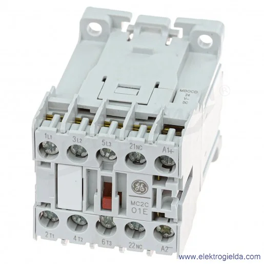 Stycznik MC2C301ATD 24V DC, 1NC, 5.5KW/400V AC-3, 20A AC-1, 3-polowy Stycznik MC2C301ATD 24V DC, 1NC, 5.5KW/400V AC-3, 20A AC-1, 3-polowy